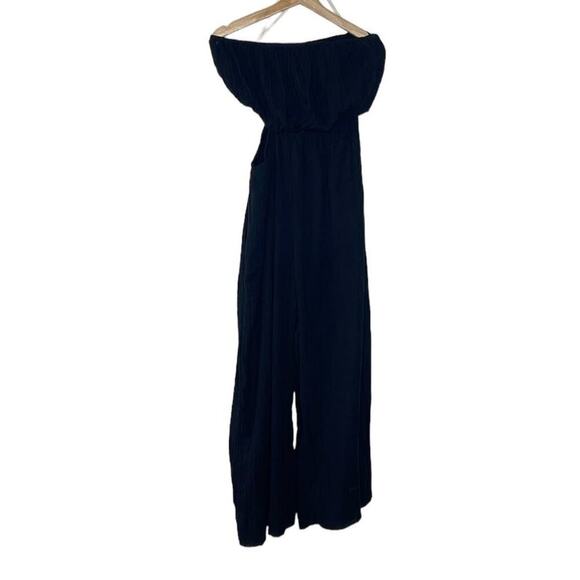 Free People Cut Out For It Jumpsuit One Piece Black Size S/P - Picture 6 of 8
